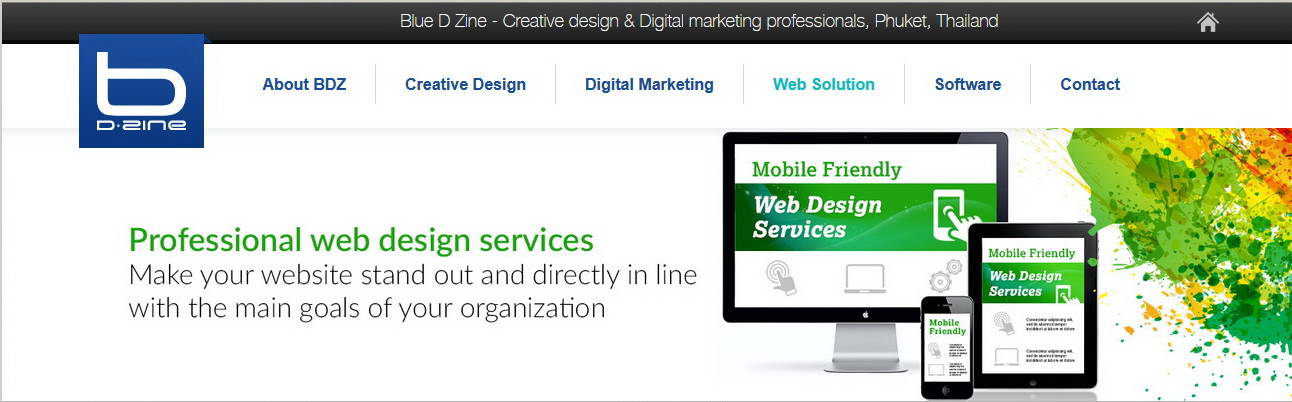 Blue D Zine Software Development Web Services Online Marketing Phuket